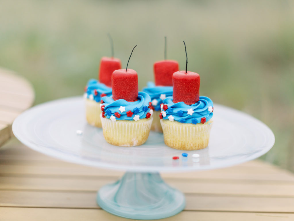 4th of July Ideas for Party - Cupcakes